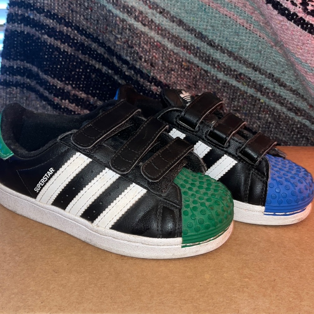 Toddlers LEGO Adidas superstar sneakers